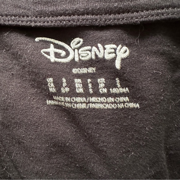 Black Mickey Mouse Cut Out Shirt - Picture 5 of 6